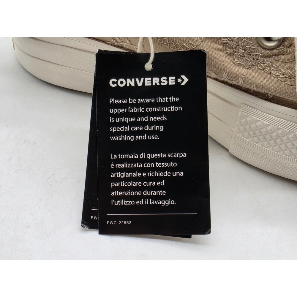Converse‎ Chuck Taylor All Star Lift Low Bow Womens 7 Nutty Granola A10246C